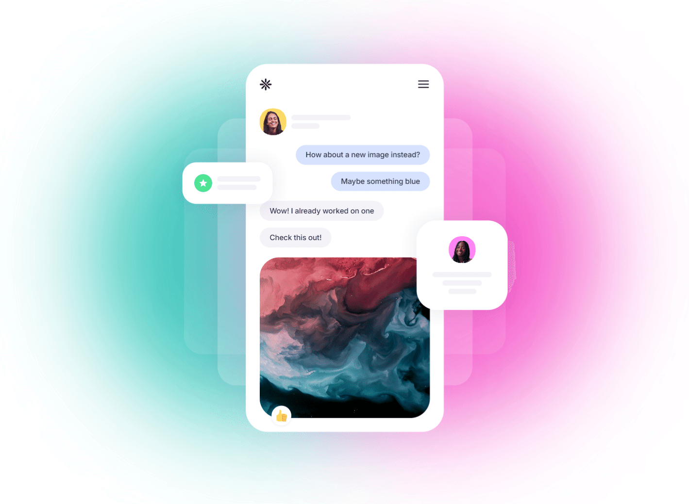 AI Platform Interface Showcase